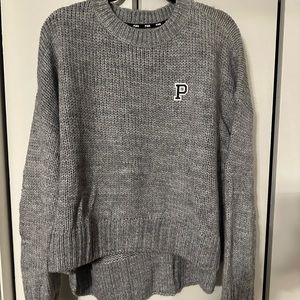 ** BRAND NEW ** Gray PINK sweater